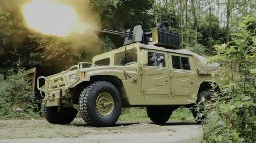 国产多管机枪视频,火力全开，性能卓越